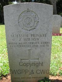 Dar Es Salaam War Cemetery - Wilson, Joseph